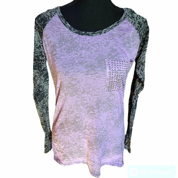 Abbey Dawn Tops - Y2K Abbey Dawn by Avril Lavigne Long Sleeve Shirt Sz L